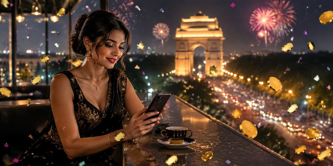 Mobile Andar Bahar gameplay on mt1 with India Gate backdrop